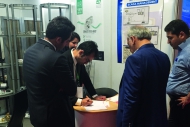 Visitors in our stand in Iran Oil Show 2016
