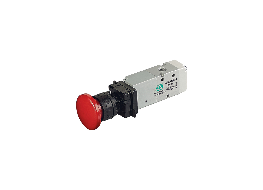 VALVES MANUAL BUTTON OPERATED A1MA130FR
